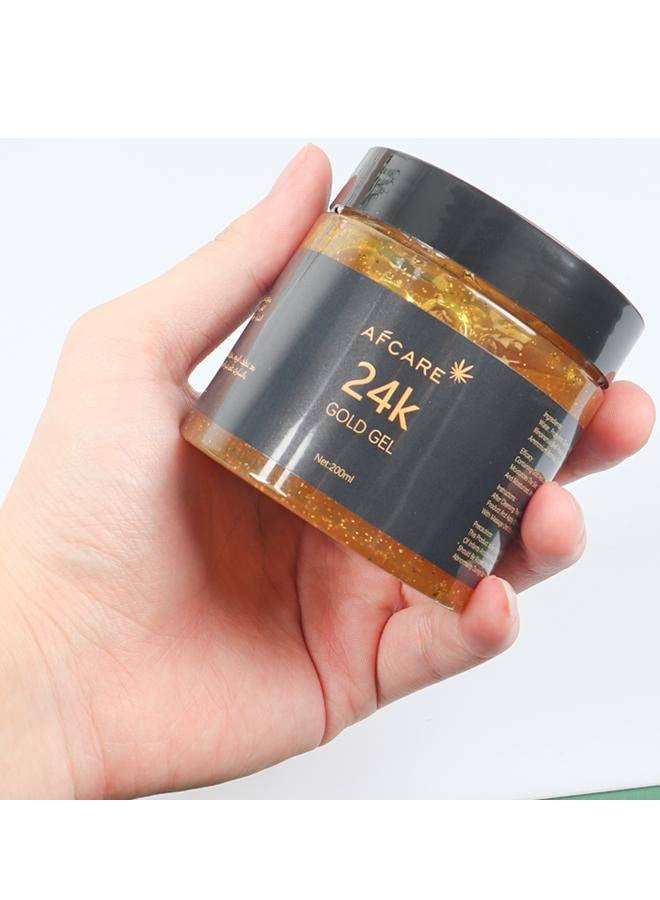 افكير جل الذهب يحتوي على مكونات مسحوق قشر linoinensis من الذهب وكاريز يرطب البشرة ويعزز لمعانها - Image 3