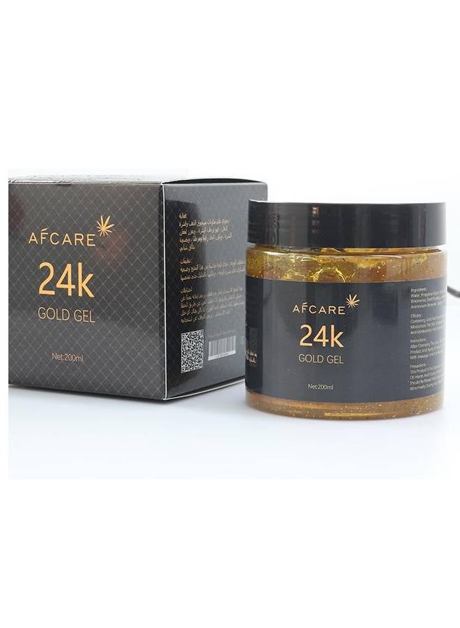 افكير جل الذهب يحتوي على مكونات مسحوق قشر linoinensis من الذهب وكاريز يرطب البشرة ويعزز لمعانها - Image 1