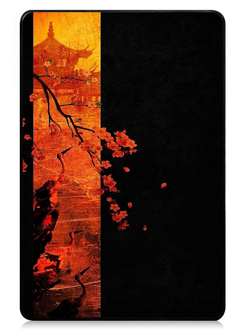 Theodor Protective Flip Case For Xiaomi Pad 7 & Xiaomi Pad 7 Pro With Trifold Stand Auto Wake Sleep Shockproof Cover - Flower Abstract 4 - Image 1