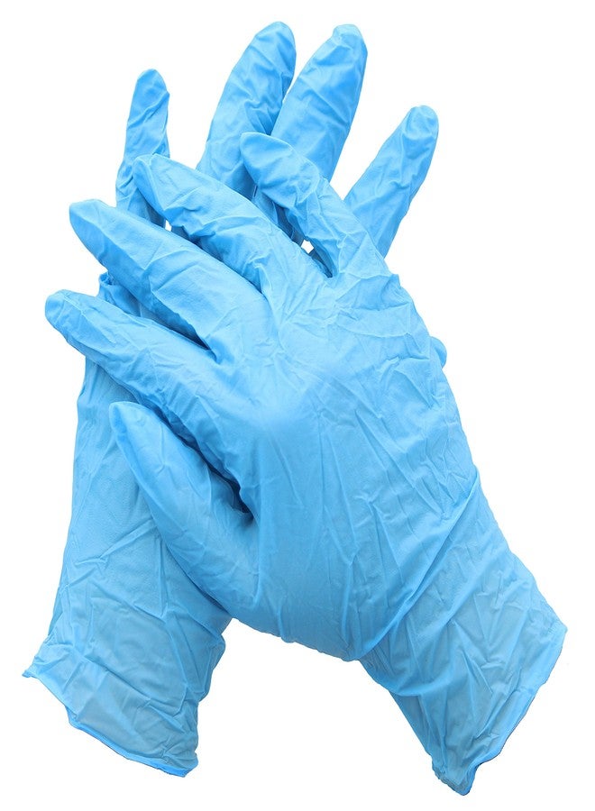 HDX 2910/100 Latex-Free, Disposable, One-Size-Fits-All Nitrile Cleaning Gloves (100 Count) - Image 1