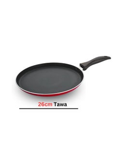 British Chef Nonstick Tawa 26cm With Wooden Spatula Insulated Handle with Premium Grip | Easy Rotation & Seamless Handling  - Image 2