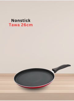 British Chef Nonstick Tawa 26cm With Wooden Spatula Insulated Handle with Premium Grip | Easy Rotation & Seamless Handling  - Image 5