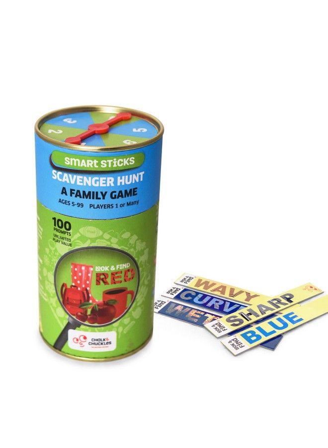 CHALK AND CHUCKLES Chalk & Chuckles Scavenger Hunt Game For Kids Ages 4 8 8 12 Years Fun Family Game Indoor And Outdoor Activities - Image 2