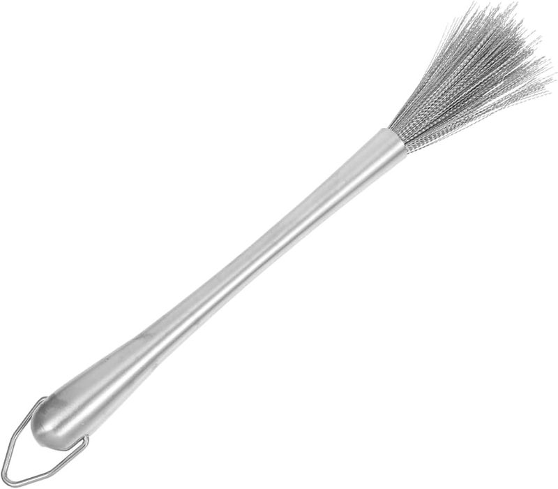 Steel Bristles Kitchen Cleaning Brush Ergonomic Handle For Pots Pans And Dishes - Image 1