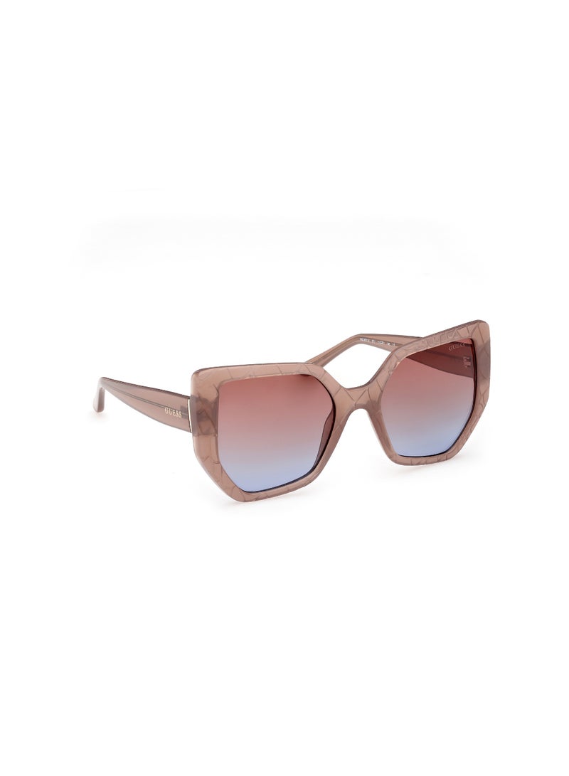 GUESS Plastic Asymmetrical Full Rim Women UV Protection Sunglass - Image 3