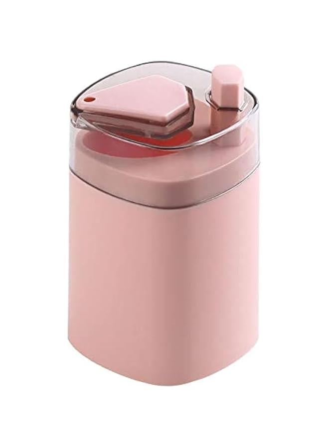 Automatic Toothpick Holder, Portable Pop-Up Toothpick Dispenser Storage Box for Cleaning and Holding Small Appetizers or Plug in Fruit Block, Convenient for Fruit, Rose - Image 1