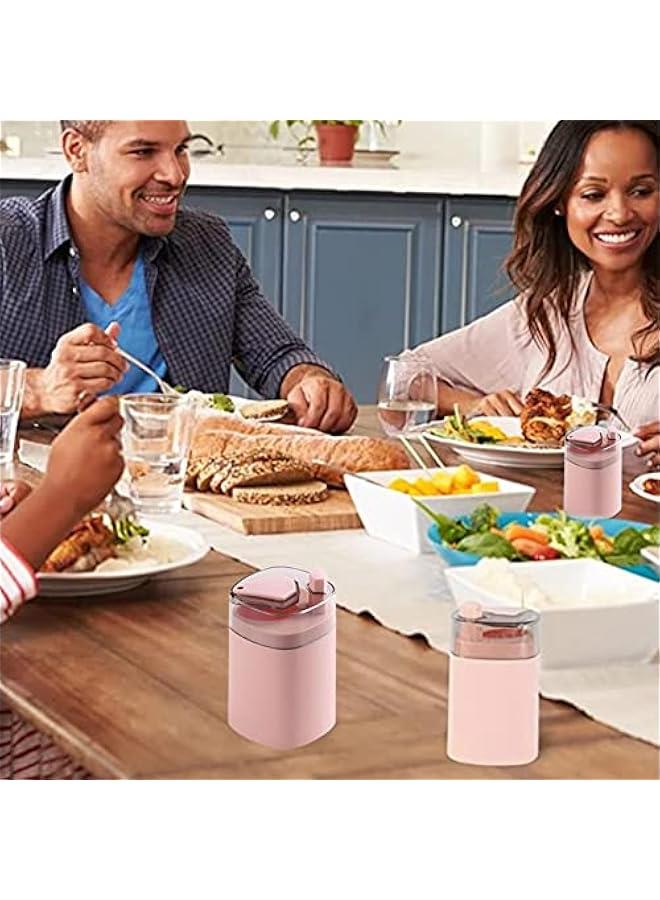 Automatic Toothpick Holder, Portable Pop-Up Toothpick Dispenser Storage Box for Cleaning and Holding Small Appetizers or Plug in Fruit Block, Convenient for Fruit, Rose - Image 4