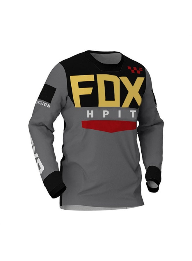 Fox Men's Outdoor Cycling Suit Off-road Road Mountain Bike Cycling Tops - Image 1