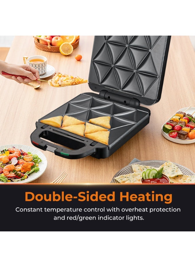 sokany 3-In-1 Non-Stick Multi Snack Maker with Detachable - Image 4