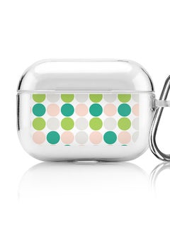 Stylizedd Classic Clear printed Case for Apple AirPods Pro 2nd Generation Thin Transparent Cover [Designed for Apple AirPods Pro 2nd Generation] - Summer Dots  - Image 1