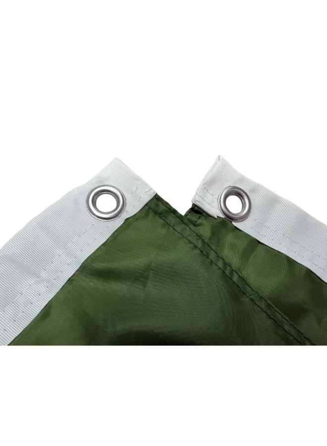 عاصفة علم Stormflag أحب KSA - علم وطني سعودي أخضر، مقاس 90×150 سم (3×5 قدم)، 100% بوليستر مع حلقات نحاسية - Image 5