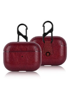 Applicable To Apple Wireless Bluetooth Headset Protective Cover Airpods2/3/4/pro2 Skin Conjoined Protection-Color:Red-Model:Airpods 4 (carton Packaging)