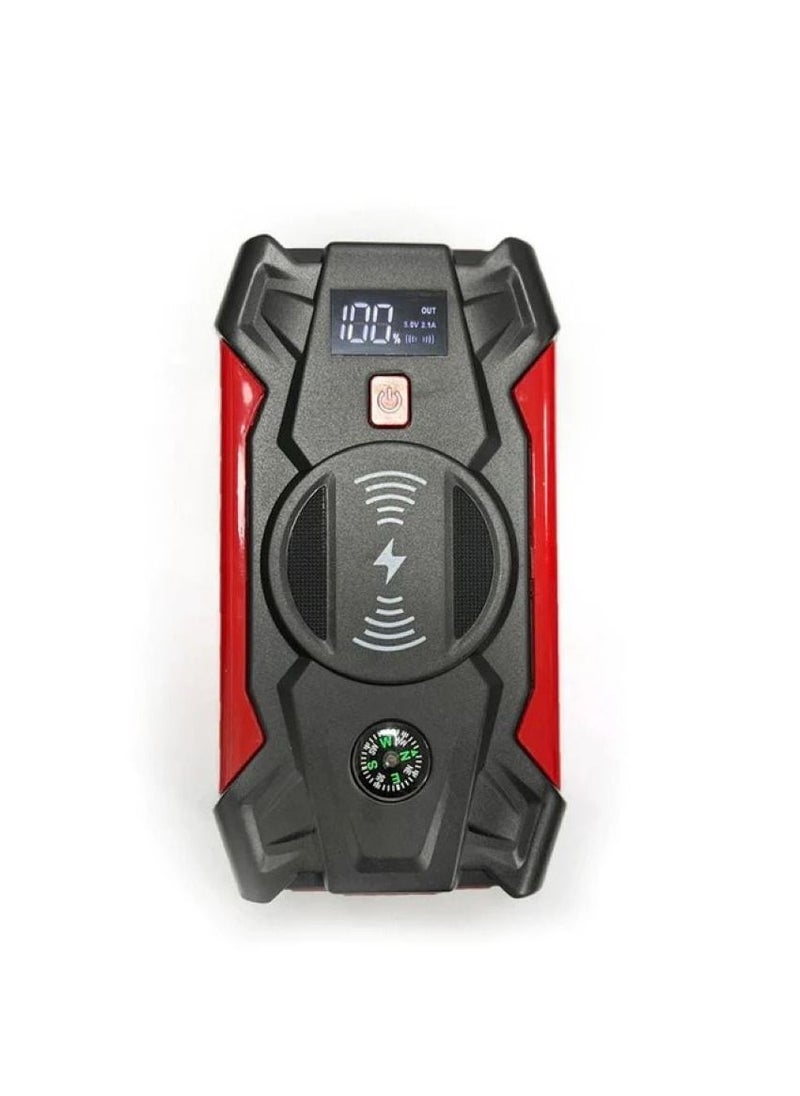 POWER - Car High Power Bank With Jump Starter Flashlight Emergency Tools  Compass - Image 1