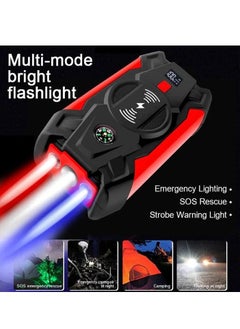 POWER Car High Power Bank With Jump Starter Flashlight Emergency Tools  Compass  - Image 5