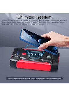 POWER Car High Power Bank With Jump Starter Flashlight Emergency Tools  Compass  - Image 2