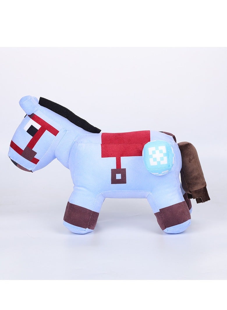 Minecraft Legend Piglit Running Pillow Buddy: Square Horse Soft Doll, Video Game-Inspired Collectible Toy Gift for Children and Fans Ages 3+ - Image 3