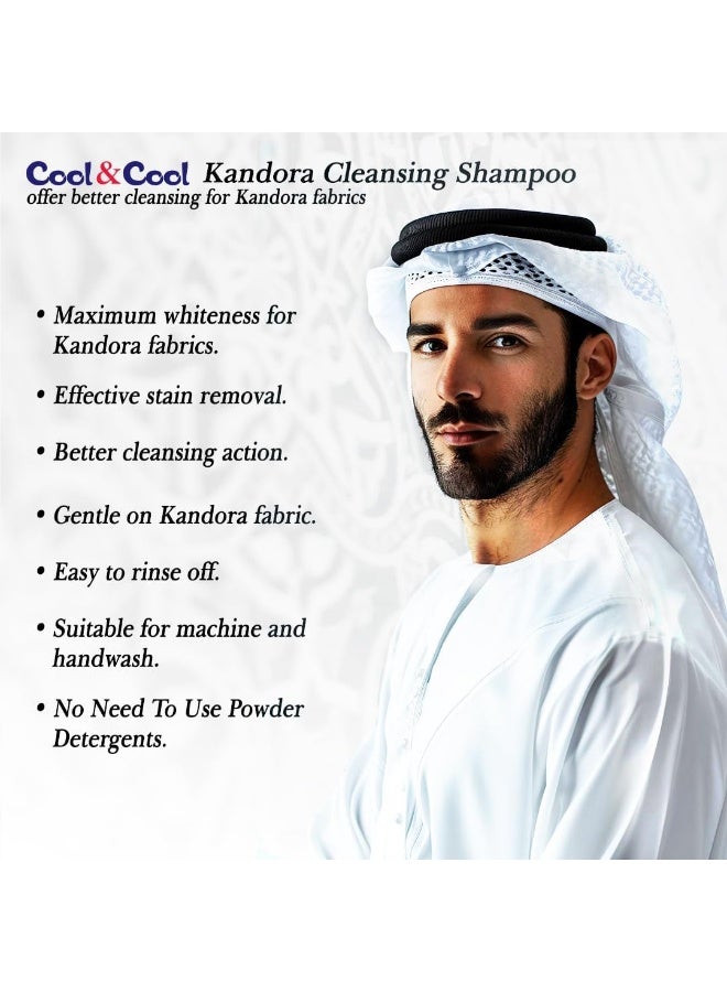 Cool & Cool Kandora Cleansing Shampoo 1Ltr - Image 3