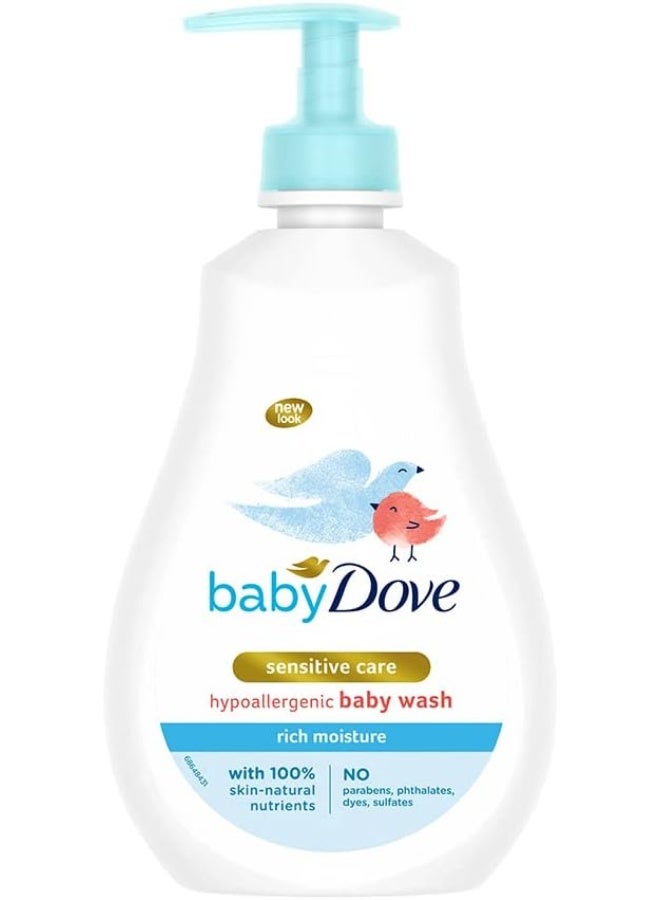 Baby Dove Rich Moisture Hair to Toe Baby Wash, 400 ml - Image 1