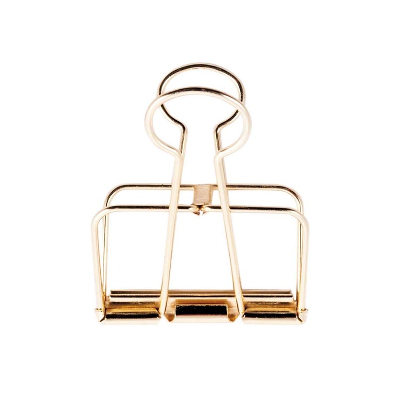 RICO DESIGN Wire Binder Clips - Gold (32Mm)