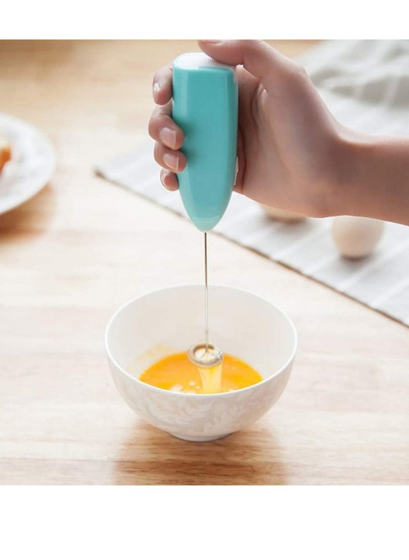 ماركة غير محددة Cordless Electric Hand Mixer Battery Operated Small Plastic Metal Household Hand Mixer for Home Hotel  - Image 1