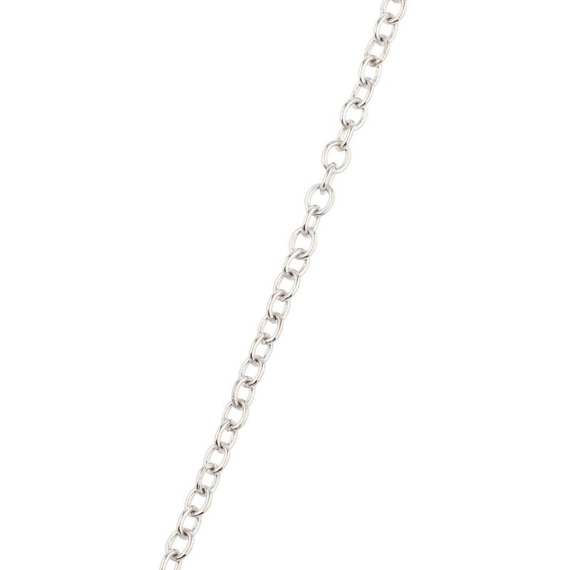 LUX ACCESSORIES Faux White Pink Grey Mauve Floral Flower Statement Necklace - Image 4