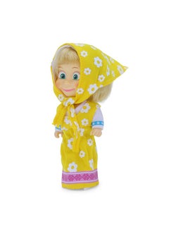 Masha and The Bear Masha and the Bear 12 Cm Toy Doll | Famous Cartoon | Ideal Gift Set for Girls Kids (Masha Set -Yellow)  - Image 3