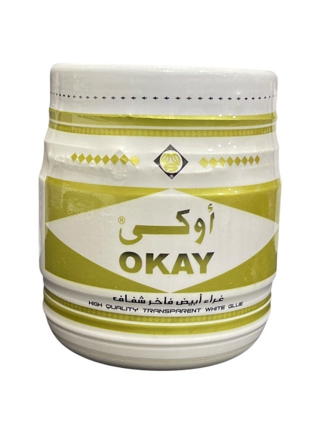 OKAY Premium Transparent White Glue 200g - High-Strength Multi-Purpose Adhesive - Image 1