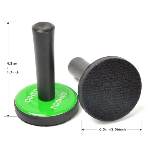 FOSHIO 6PCS Green Car Vinyl Wrap Magnet Holder Tints Tool Refrigerator Magnets - Image 2