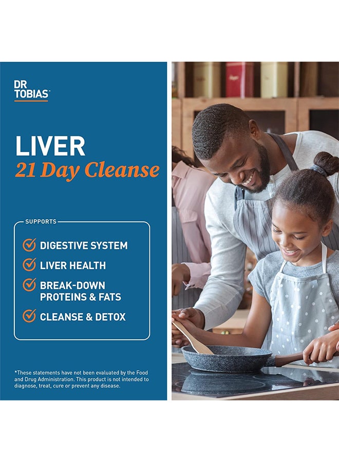 Dr. Tobias Liver 21 Day Cleanse Liver Detox Cleanse 63 Capsules 21 day supply - Image 3