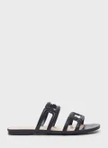 سيليست Multi Strap Flat Sandals