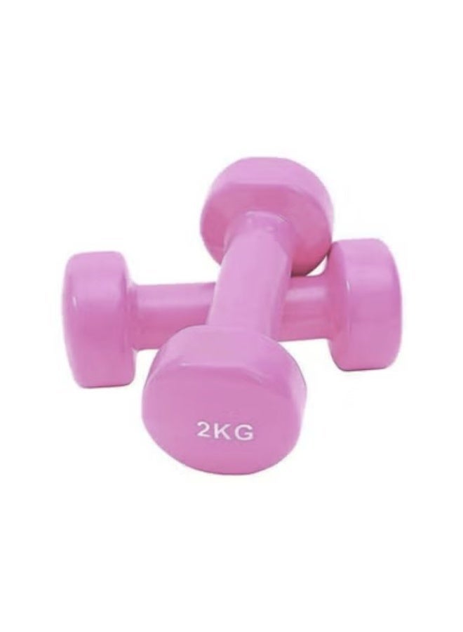 البيض برو طقم دامبل كلاسيكي من قطعتين 2×2 كجم (إجمالي 4 كجم) - Image 5