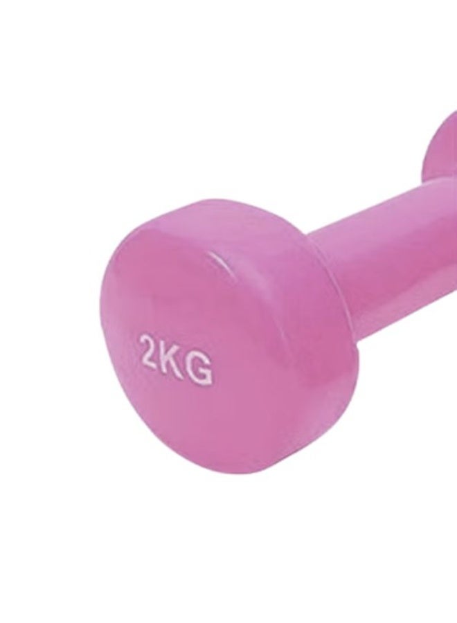 البيض برو طقم دامبل كلاسيكي من قطعتين 2×2 كجم (إجمالي 4 كجم) - Image 2