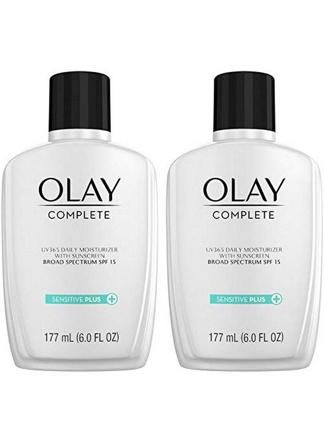 Olay حزمة كاملة حساسة 6 أونصة سائلة SPF 15 2 عبوة 2 عدد - Image 3