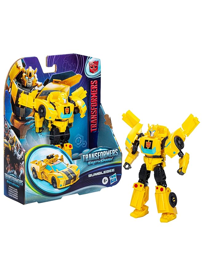 TRANSFORMERS Earthspark Warrior Class Bumblebee Action Figure - Image 3