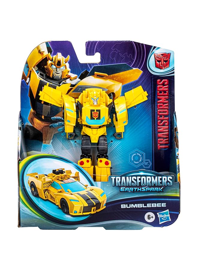 TRANSFORMERS Earthspark Warrior Class Bumblebee Action Figure - Image 4