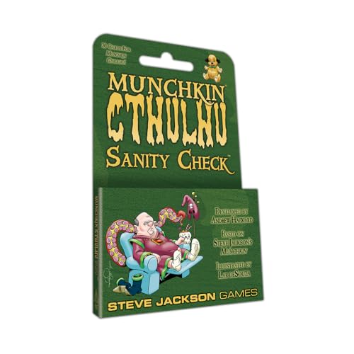 Steve Jackson Games Munchkin Cthulhu: Sanity Check Card Game (Expansion) | 30-Card Expansion | Adult, Kid & Family Card Game | Fantasy RPG | Ages 10+ | 3-6 Players | Average Play Time 120 Min - Image 5
