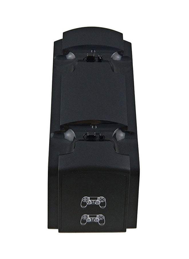 Wireless Dual Controller Fast Charger Charging Dock Station Stand For Sony PS4 Black - Image 2