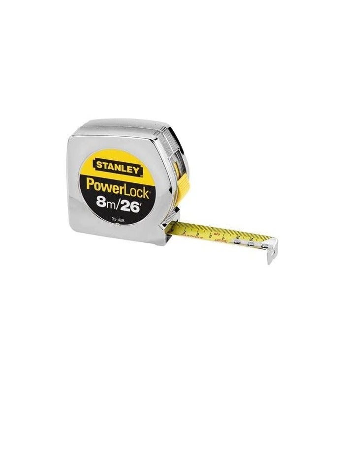 Stanley 33-428 8m/26' x 1" PowerLock Tape Rule - Image 2