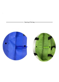 Generic Reusable Shopping Trolley Bag,Portable Shopping Bag with Wheel Rolling, Collapsible Two-Stage Zipper Storage Bag, Reusable Shopping Bag  - Image 5