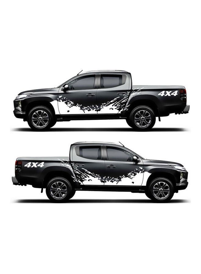 NIBEMINENT 4-Piece Car Sticker Set - Image 5