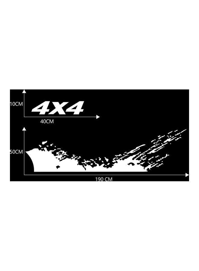 NIBEMINENT 4-Piece Car Sticker Set - Image 4