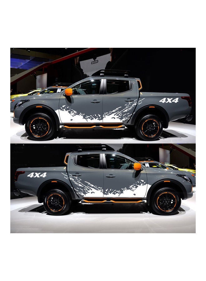 NIBEMINENT 4-Piece Car Sticker Set - Image 3