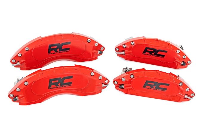 ROUGH COUNTRY Brake Caliper Covers For 2012-2020 Ford F-150 2Wd/4Wd 71122A - Image 3