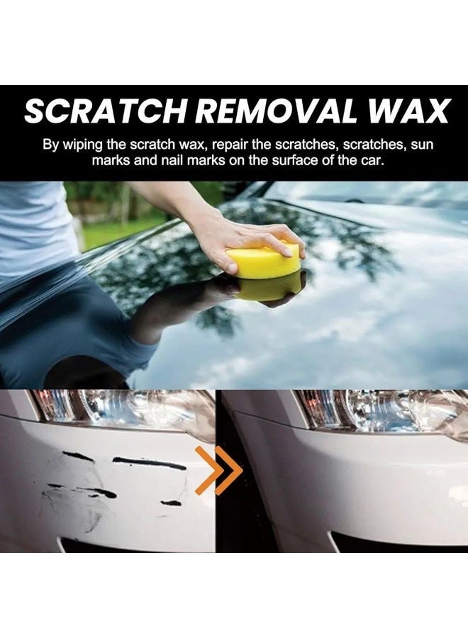 evoc 2 pcs Car Scratch Remover Wax 100ml, Paint Scratch Repair Cream, Swirl Remover Polish, Car Body Scratch Repair Compound for Minor Scratches, Marks Removal, Paint Restoration and Shine Enhancement - Image 5