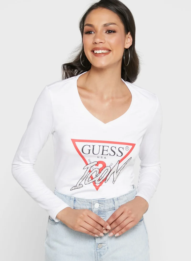 GUESS Logo T-Shirt