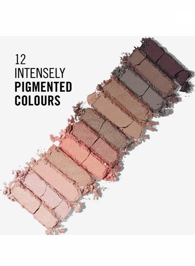 چولي ستار لوحة لتعدد إطلالات العيون، لوحة ظلال عيون وإضاءة المكياج بألوان النيود والبني والوردي، ظلال عيون مقاومة للماء وطويلة الأمد، مزيج طبيعي من أصباغ المكياج (#02) - Image 5