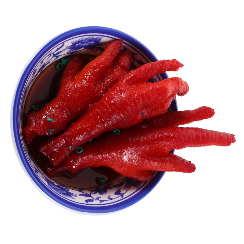 Artificial Food Model Realistic Roasted Chicken Feet For Hotel Food Display Lifelike Fake Meat For Photography Props For Restaurant Showcase And Kitchen Decor - Image 1
