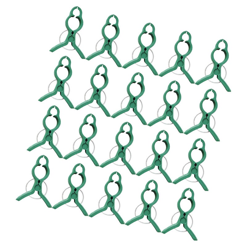 60pcs Garden Tomato Vine Clips Tomato Fixing Clamps Plant Clamps Small Plant Clips Accessories - Image 1