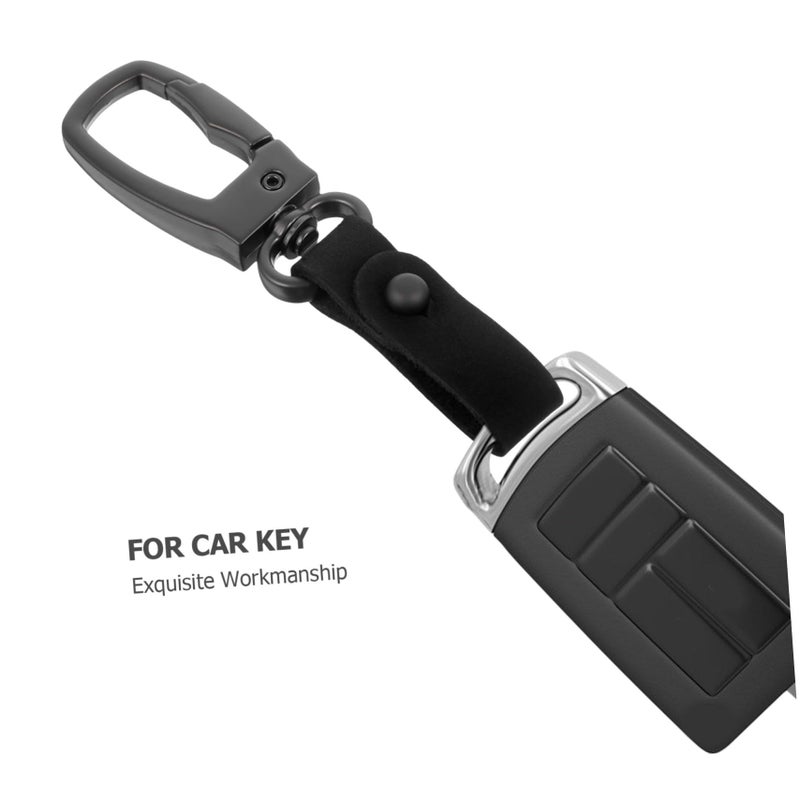 5 Pack Car Keychain Holder Wrist Strap with Carabiner Clip Ring Pendant - Image 5