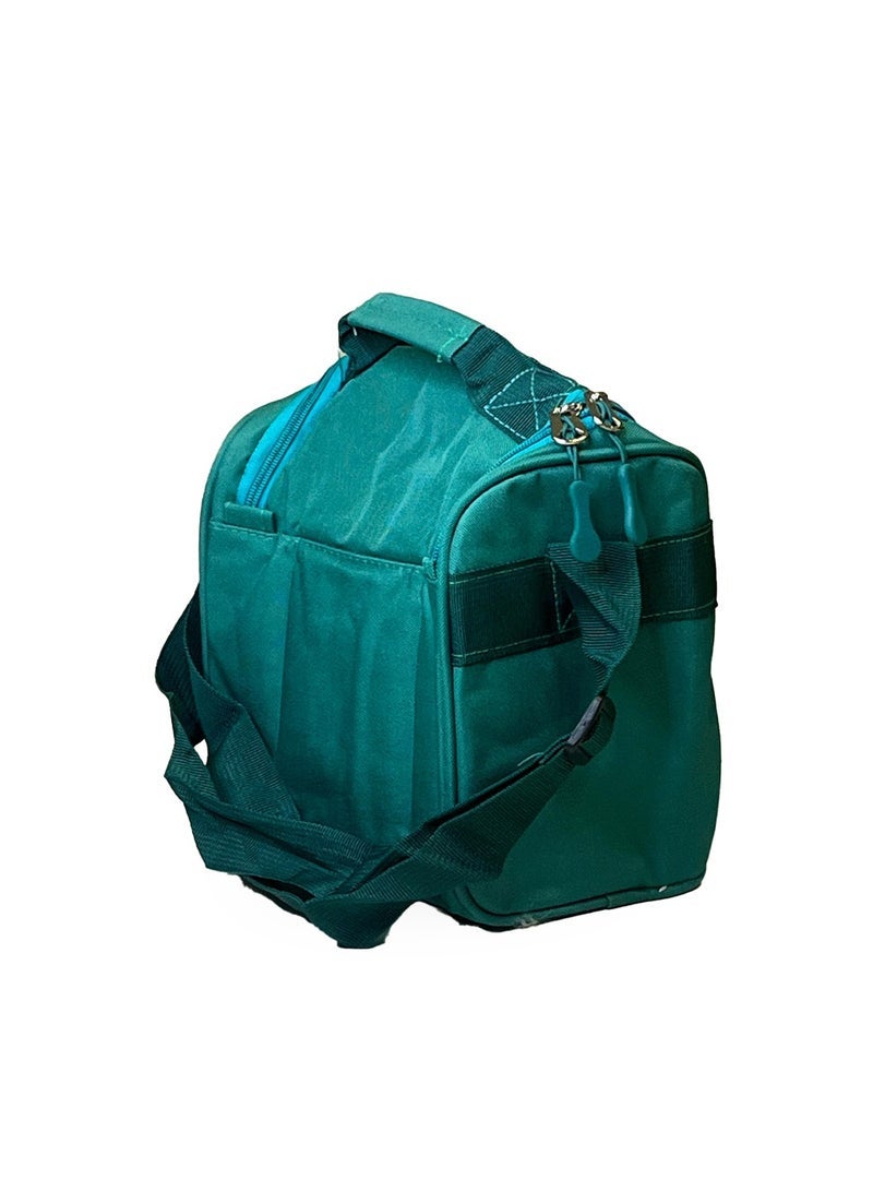Nuzki Kids Insulated Lunch bag,Cooler Bag Travel Lunch Tote Bags With Adjustable Strap For School Children Student. - Image 3